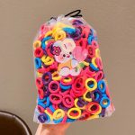 Colourful Kids Hair Rubber Bands