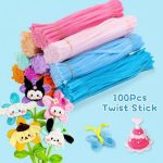 Pipe Cleaner Craft Sticks 100s