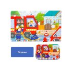 Firefighter Truck Educational Puzzle