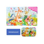 Animal Concert Educational Puzzle
