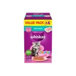 Whiskas Tuna Junior Kitten Pouch 6s