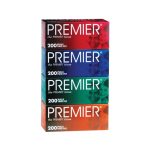 Premier Colour Box Facial Tissue 4s
