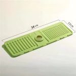 Green Faucet Splash Drain Pad
