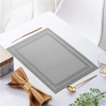 Grey Woven Dining Placemat